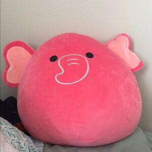 Squishmallow Pink Elephant Kyla 16 inch